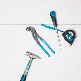 Gross Клещи переставные, обливные рукоятки, хром-ванадий, 240 мм 15715