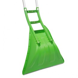 Сибртех Движок для уборки снега пластиковый, 670 х 530 х 1410 мм, алюминиевая рукоятка, Россия, 61496