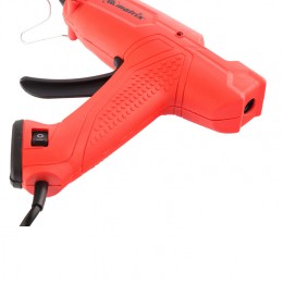 Matrix Клеевой пистолет, 11 мм, 30 (160) Вт, 18 г/мин, выключатель и индикатор напряжения 93006