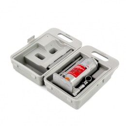 Matrix Домкрат гидравлический бутылочный, 6 т, h подъема 216-413 мм, в пластиковом кейсе 50777