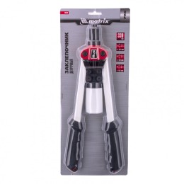 Matrix Заклепочник двуручный, 330 мм, заклепки 3.2-4.0-4.8 мм, Pro 40549