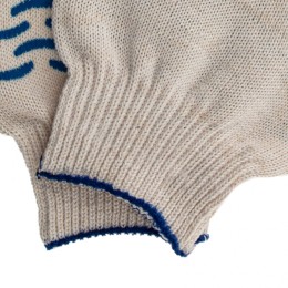 Сибртех Перчатки х/б, ПВХ покрытие, "Волна", 10 класс Россия 67716