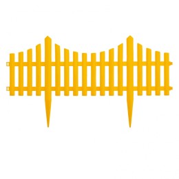 Palisad Забор декоративный Гибкий, 24 х 300 см, желтый, Россия, 65016