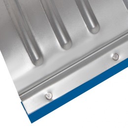 Сибртех Лопата для уборки снега алюминиевая, 430 х 370 х 1350 мм, деревянный черенок, Россия, 61582