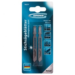 Gross Полотна для электролобзика по металлу, 2 шт,( 3111-T118A ) 78277