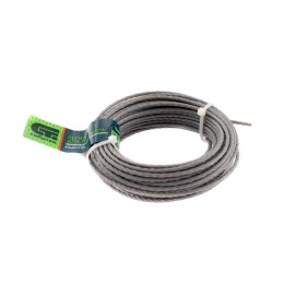 Сибртех Леска для триммера квадратная витая, армированная алюминием, 3.0 мм х 10 м, Россия 962005