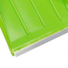 Сибртех Лопата для уборки снега пластиковая Profi, 535 х 385 х 1400 мм, стальной черенок, Россия, 61493