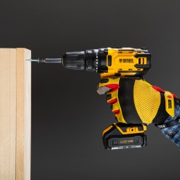 Denzel Дрель-шуруповерт аккумуляторная CDL-12-01CB, Li-Ion, 12 В, 1 акк.// 26104