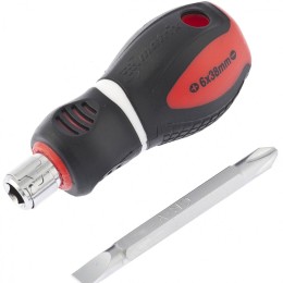 Matrix Отвертка комбинированная, SL6/PH2 х 38 мм, CrV, двухкомпонентная рукоятка 11581