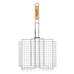 Sparta Решетка-гриль 240 х 310 х 55 мм, объемная хромированная ﻿69553