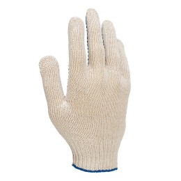 Сибртех Перчатки трикотажные усиленные, с ПВХ точкой, 7 класс вязки 677725