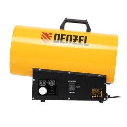 Denzel Газовая тепловая пушка GHG-15i, 15 кВт, цифровой термостат, пропан-бутан// 96478