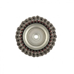 Matrix Щетка для УШМ, 150 мм, М14, "чашка", крученая проволока 0.35 мм 74618