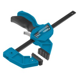 Gross Струбцина реечная, быстрозажимная, пистолетного типа, пошаговый механизм, пластиковый корпус, 150 мм 20700