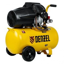 Denzel Компрессор воздушный DCV2200/50, прямой привод, 2.2 кВт, 50 литров, 380 л/мин 58167