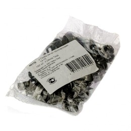 Сибртех Скоба металлическая однолапковая, 14 мм, 100 шт 48178