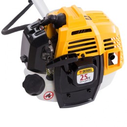 Denzel Триммер бензиновый DR-25, 25 см3, неразъемная штанга, состоит из 2 частей 96270