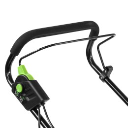 Сибртех Газонокосилка электрическая L1500, 1500 Вт, ширина 33 см, 5 уровней, пластиковый травосборник 35 л 96677