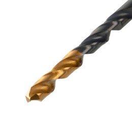 Denzel Сверло по металлу, 4,5 мм, HSS-Tin, Golden Tip, 10 шт. 717211