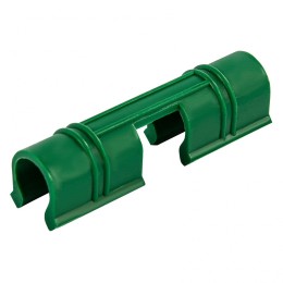 Palisad Универсальные зажимы для крепления к каркасу парника D 12 мм, 20 шт в упаковке, зеленые 64429