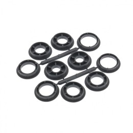 Matrix Щетка для точила, 150 мм, посадка 32 мм, плоская, латунированная витая проволока 74660