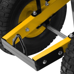 Denzel Тачка строительная, усиленная, объем 140 л, 250 кг, двухколесная, колесо 15х6.00-6 69000