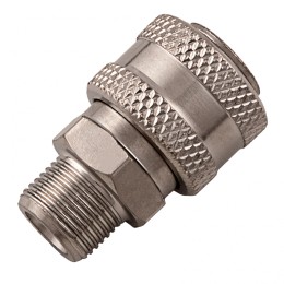 Stels Муфта универсальная быстросъемная ("мама"), 3/8, внешняя резьба, 2 шт, 57057