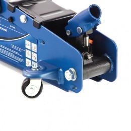 Stels Домкрат гидравлический подкатной 2.5 т, с фиксатором, Safety Pin, 140-385 мм 51152