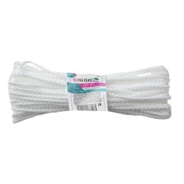 Palisad Шнур бельевой полипропиленовый с сердечником, 5 мм, L 15 м, белый, Home 937085