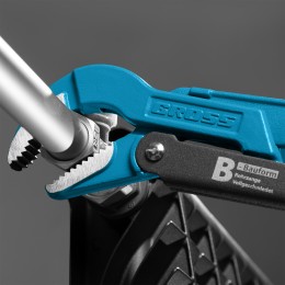 Gross Ключ трубчатый рычажный 1, №1, цельнокованый, CrV, тип "B" 15621