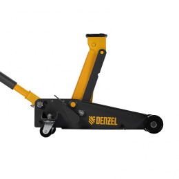 Denzel Домкрат гидравлический подкатной 3 т, с фиксатором, быстрый подъем, 135-480 мм, профессиональный 51138
