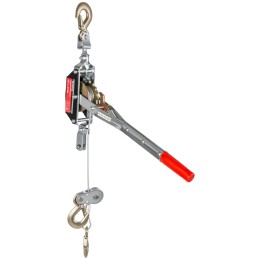 Matrix Лебедка рычажная, тяга 2 т, подъем 0.8 т, одинарное храповое колесо 52220