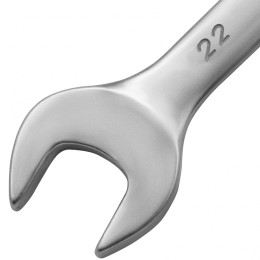 Matrix Ключ комбинированный, 22 мм, CrV, матовый хром 15118