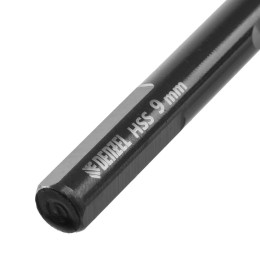 Denzel Сверло по металлу, 9 мм, HSS-Tin, Golden Tip, 8 шт. 717221