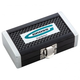 Gross Набор бит, 1/4, магнитный адаптер, сталь S2, пластиковый кейс, 33 предмета 11365