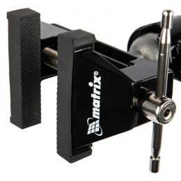 Matrix Тиски настольные, многофункциональные, сменная насадка, хомут для дрели, шарнирный механизм, 70 мм 18508