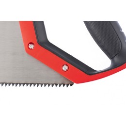 Matrix Ножовка по дереву, 450 мм, зуб 2D, каленый крупный зуб 5-6 TPI, двухкомпонентная рукоятка 23558