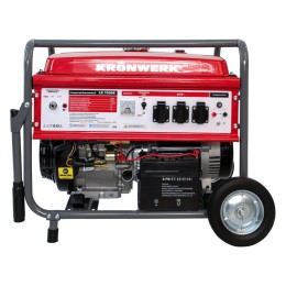 Kronwerk Генератор бензиновый LK 7500E, 6.5 кВт, 230 В, бак 25 л, электростартер Kronwerk94694