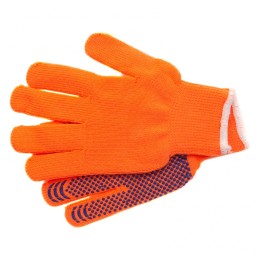 Сибртех Перчатки полиакрилонитрильные плюшевого переплет, ПВХ "Точка", 10 кл, 58 гр 67768 Россия