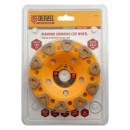 Denzel Чашка алмазная зачистная, 125 мм, Бриллиант 72973