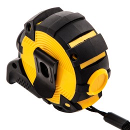 Denzel Рулетка 3м х 16мм, автоматич. фиксац., нейлон. покрытие, магнит. зацеп, двухстор. разметка// 31520