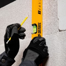 Denzel Уровень алюминиевый, 1200 мм, фрезерованный, 3 глазка 33684