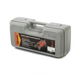 Sparta Домкрат гидравлический подкатной, 2 т, h подъема 140-285 мм, в пластиковом кейсе, compact 510084