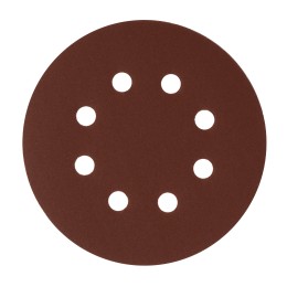 Сибртех Круг абразивный на ворсовой подложке под "липучку", перфорированный, P 280, 125 мм, 5 шт 738127