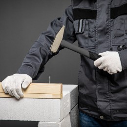 Сибртех Перчатки х/б, ПВХ покрытие, "Волна", 10 класс Россия 67716