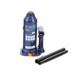 Stels Домкрат гидравлический бутылочный, 3 т, h подъема 188-363 мм, в пластиковом кейсе 51173
