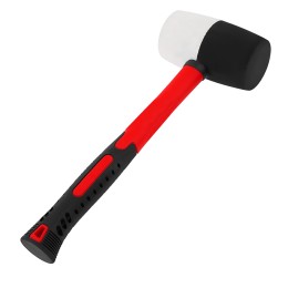Matrix Киянка резиновая, 910 г, черно-белая резина, фибергласовая рукоятка// 11173