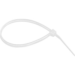 Сибртех Хомуты, 300 x 3.6 мм, пластиковые, белые, 100 шт 45531