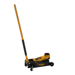 Denzel Домкрат гидравлический подкатной 3 т, с фиксатором, быстрый подъем, 135-480 мм, профессиональный 51138