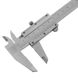 Matrix Штангенциркуль, 150 мм, цена деления 0.02 мм, металлический, с глубиномером 316315